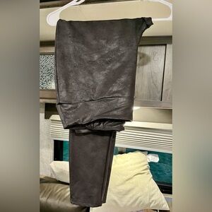 LuLaRoe Black Faux Leather Leggings